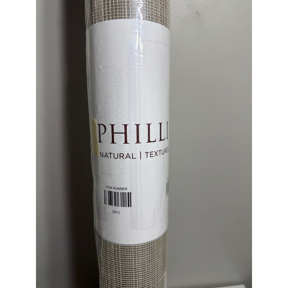 Philip‎ Jeffries Textured Grasscloth Wallcovering Natural Neutral Japan 12 Yards